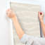 Papier peint rayé ikat neutre ondulé-2047873992