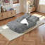 Modular Convertible Sofa Bed With Memory Foam Mattress, Corduroy Elegance For Living Room And Studio