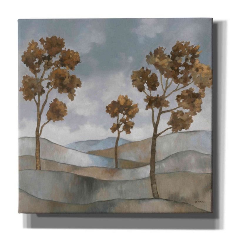 «Milling Pines» «Rolling Hills 2» par Graham Reynolds, art mural sur toile, H 26 po x l 26 po x P 1,5 po