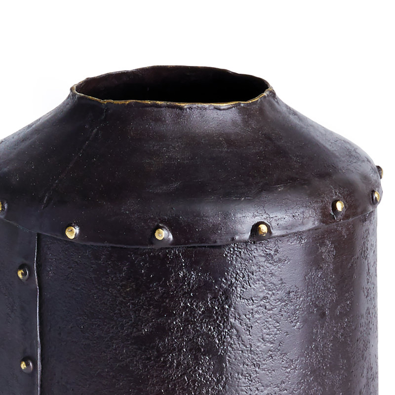 Vase de table Ibrahim, H 9,75 po x l 6,5 po x P 6,5 po