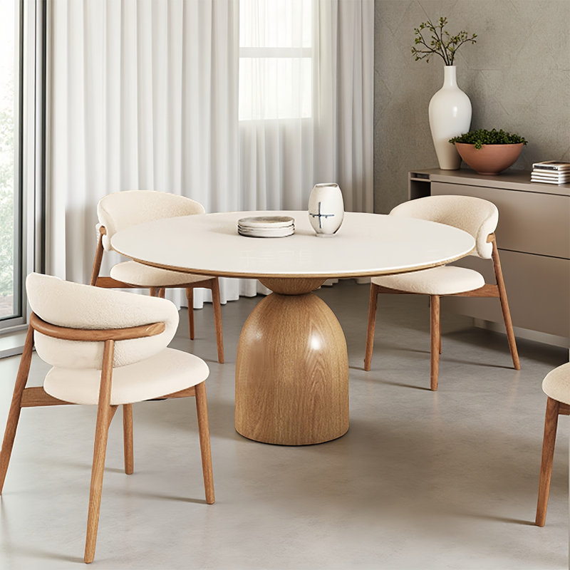 Table de salle à manger Modern Modern, H 29,53 po x L 59,06 po x l 59,06 po