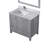 Bath Vanity,Left Offset,Faucet Set, And 34 In. Mirrors-1454802576