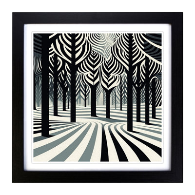 Single Picture Frame Print on Wood