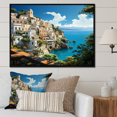 Capri Italy Landscape Coastal Dream III - Italy Landscape Wall Art