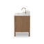 Elliston Single Wide Vanity-Carrara Marble