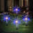 8 Mode 120 LED Solar Firework Waterproof Outdoor Garden Lights-70596438