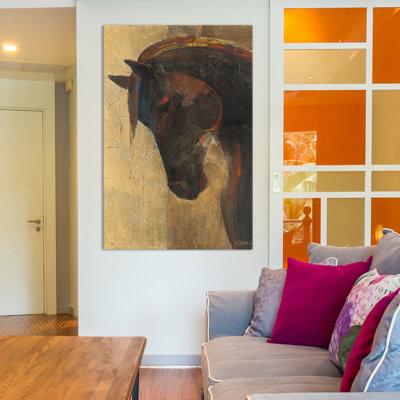 « trojan cheval ii », reproduction d’art sur toile tendue