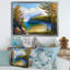 «Morning Sun» par la plage sauvage - peinture sur toile-60161465-60161461
