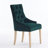 2-Pack Fabric Tufted Dining Chairs with Wooden Legs Upholstered Side Chairs for Kitchen-117443527