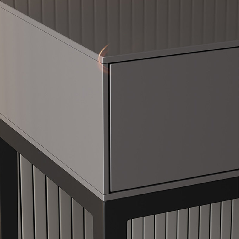 Console moderne avec 2 tiroirs