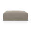 Repose-pieds d'extérieur en teck Bal coussin
