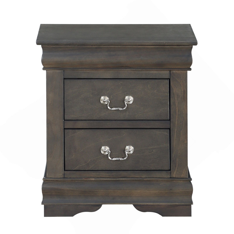 Mobilier de chambre à coucher 1pc, Gris foncé