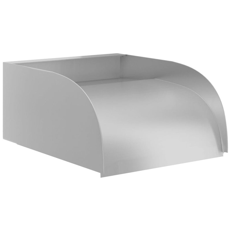 Carmelia Stainless Steel Weather Resistant Pool Fountain, 14cm H x 30cm W x 34cm D