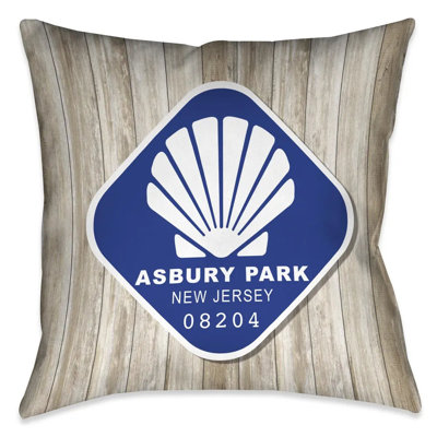 Asbury Park Indoor Decorative Pillow
