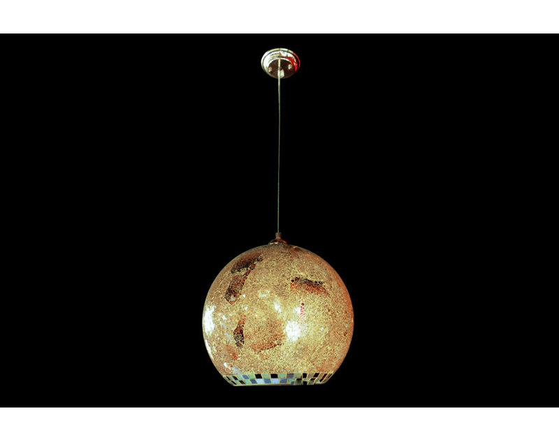 Chelsea 1 - Light Gold Dome Pendant