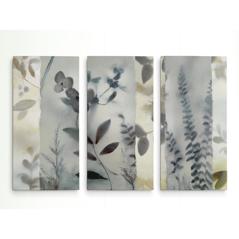 Natural Impression - 3 Piece Wrapped Canvas Multi-Piece Image, 24" H x 36" W x 1.5" D