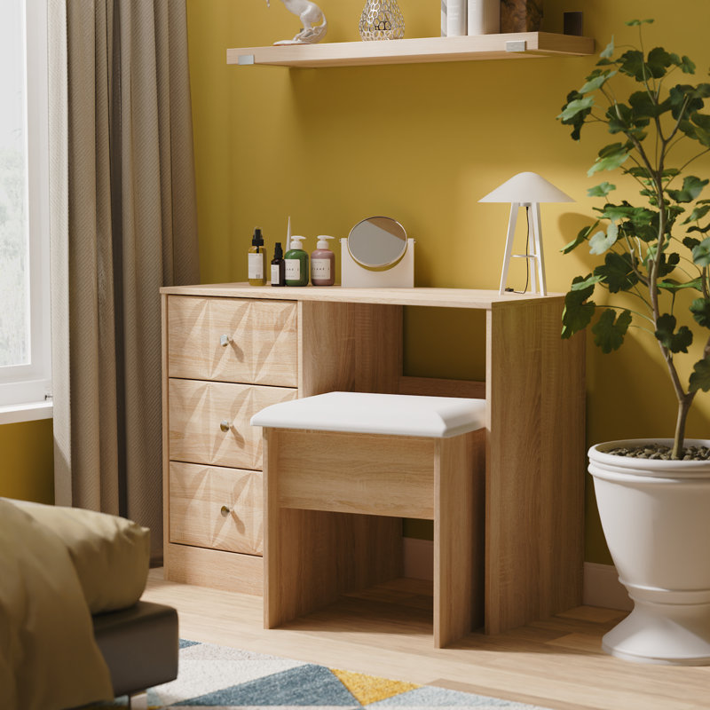 Ceinwen Dressing Table, Bardolino Oak