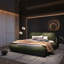 Très grand lit vert-815084579