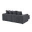 Canapé modulaire rembourré 4 pièces Bensu-392200276