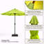 Auvent de remplacement pour parasol 9 po-177932967