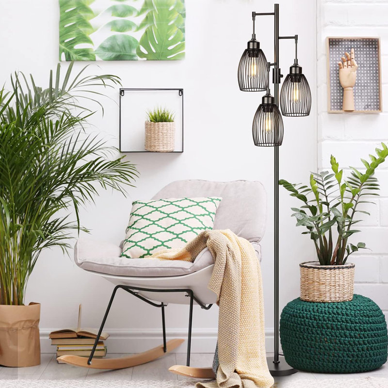 Vipul Tree Floor Lamp, White