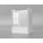 35 In. W X 55 In. H Frameless Pivot Tub Door 1/5" Clear Glass With Towel Bar, Chorme. 180 Degree Rotatable Bathtub Shower Door-80556557