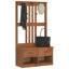 Hall Tree SANDNES 87X40x159.5Cm Solid Wood Pine-1819761800