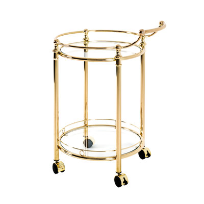 Lostwithiel Metal Bar Cart