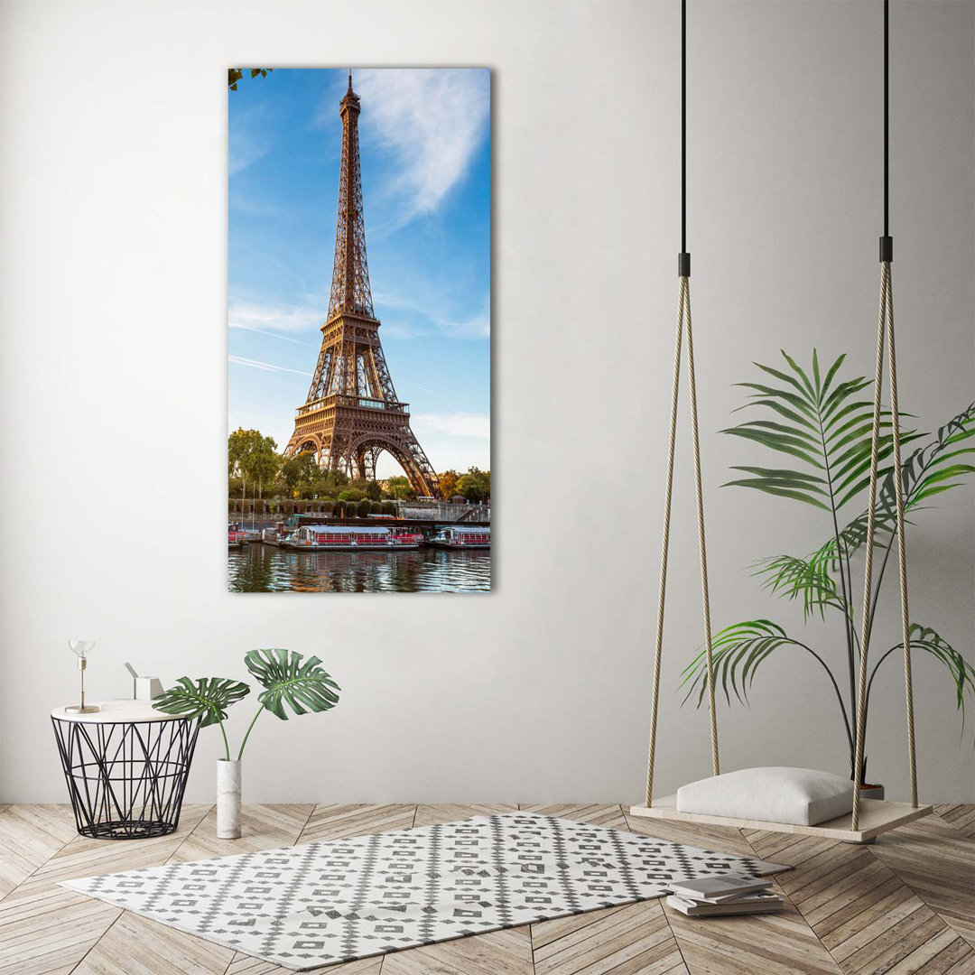 Eiffel Tower Paris - Wrapped Canvas Print
