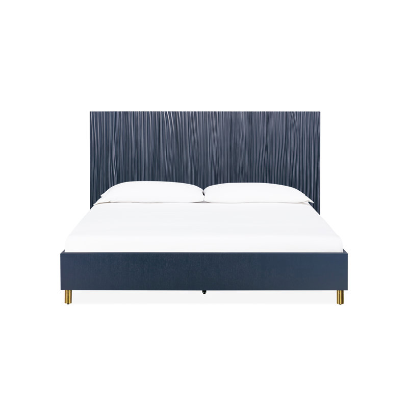 Ricciardo Solid Wood Platform Bed, King