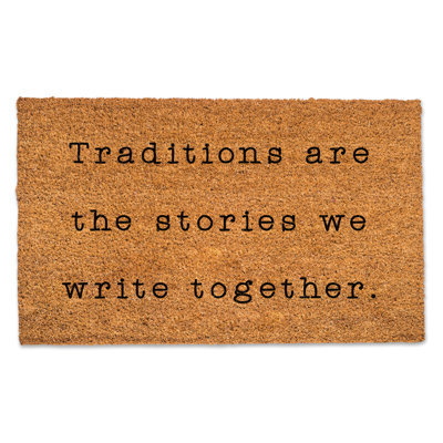 Tapis de porte Traditions Together