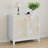 Storage Accent Cabinet with 2 Doors and Adjustable Shelves