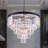 Hallum 12 - Light 31.5“W K9 Dimmable Tiered Modern/Traditional Chandelier with Crystal Accents for Living Room-1563410618