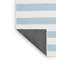 Tapis rayé bleu / blanc-157440665