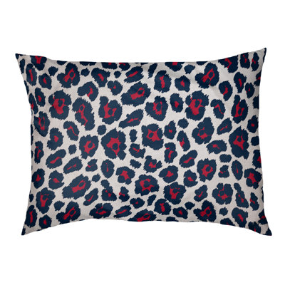 Animal Print Polyester Pet Bed