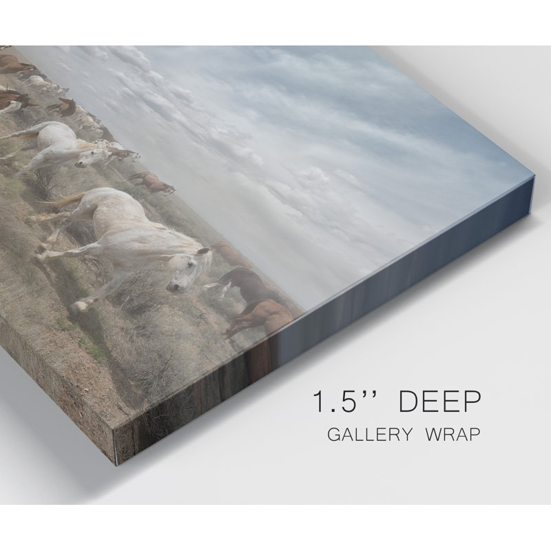 « Big Sky »-reproduction d’art sur toile, H 36 po x l 24 po x P 1 po