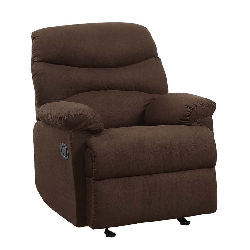 Fauteuil inclinable oscillant Arcadia Motion, microfibre chocolat, Microfibre chocolat