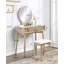 Ensemble coiffeuse et tabouret contemporain en bois Maly-158001537
