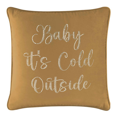 Coussin Sparkles Home Strass | Rembourrage en plumes | Luxe