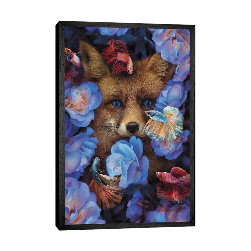 I Found You Without Even Looking - Print on Canvas, 66.04 cm H x 45.72 cm W, Black Framed