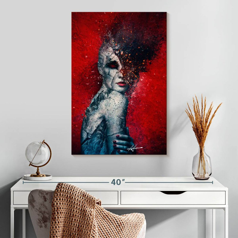 Hitzel Indifference, 30" H x 20" W