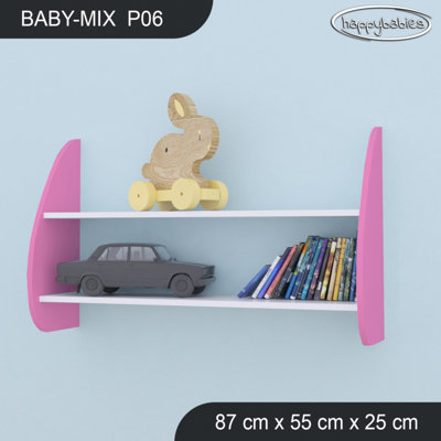 2 Piece Industrial Pipe Shelves