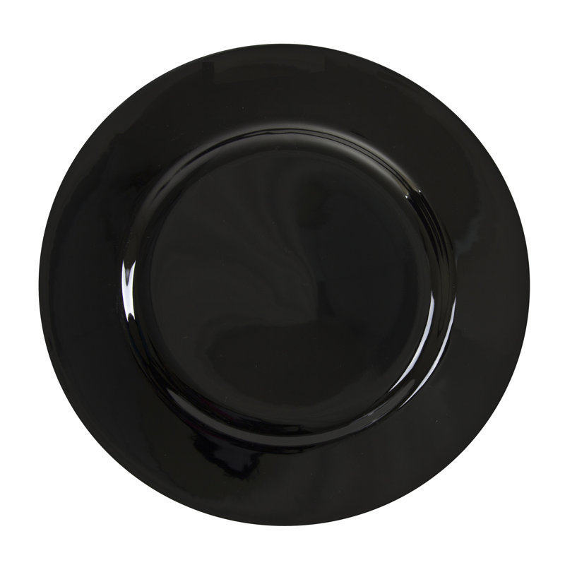 Assiette à dîner 9 po Black Rim