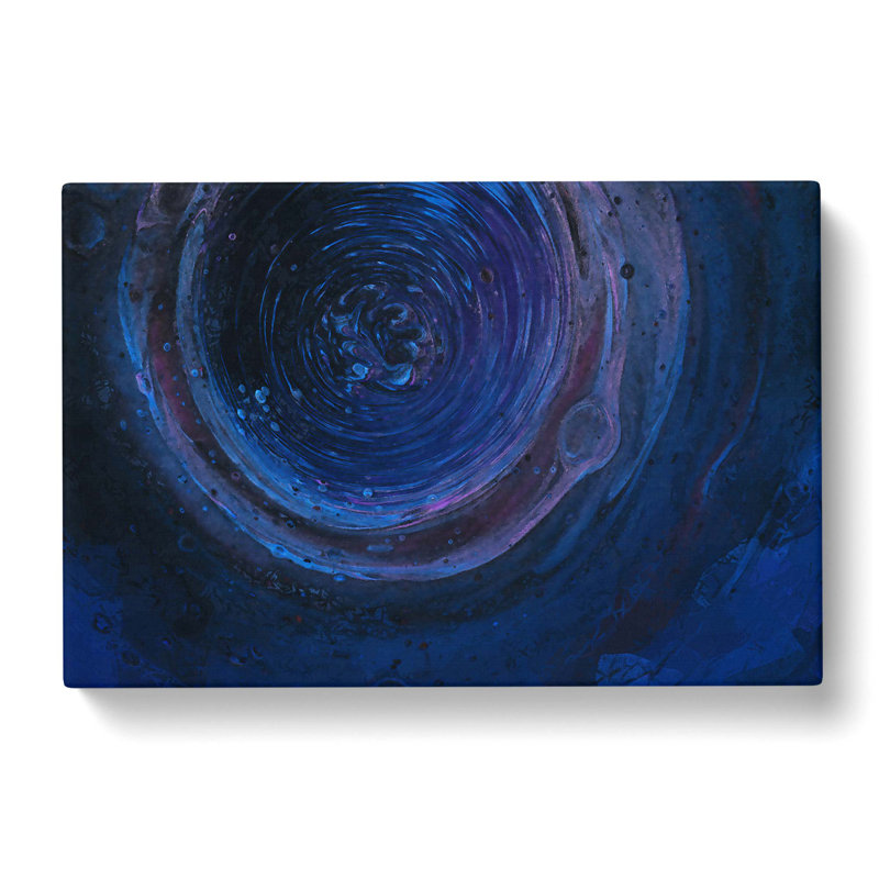 Harmony Of The Night In Abstract - Wrapped Canvas Painting, 35cm H x 50cm W x 3cm D