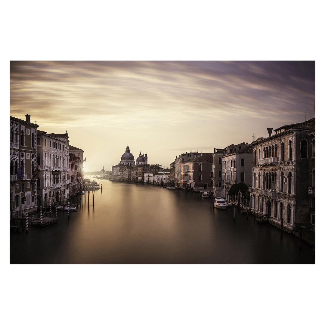 Matt Fototapete Abendstimmung in Venedig 2,25 m x 336 cm