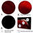 " Minimalism Black Red Wave Scenery "-618838388-618838385