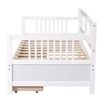 Modern Twin Size Daybed, Day Bed With Two Drawers by Gracie Oaks