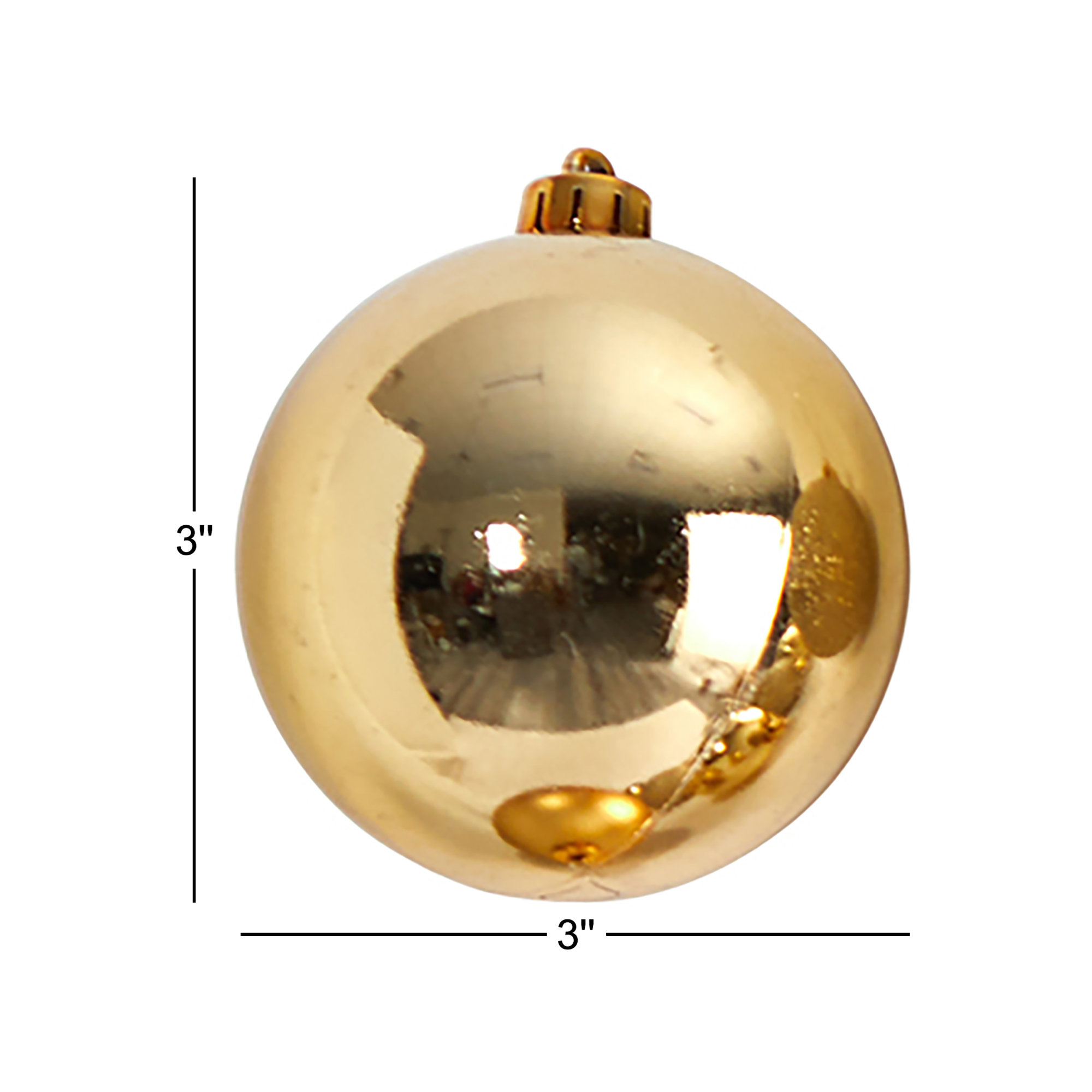 Ball Ornament (Set of 20), Gold