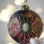 Boule de Noël décorative en forme de boule suspendue en verre D3.9 ", ensemble de 6, pour des décorations de fêtes
