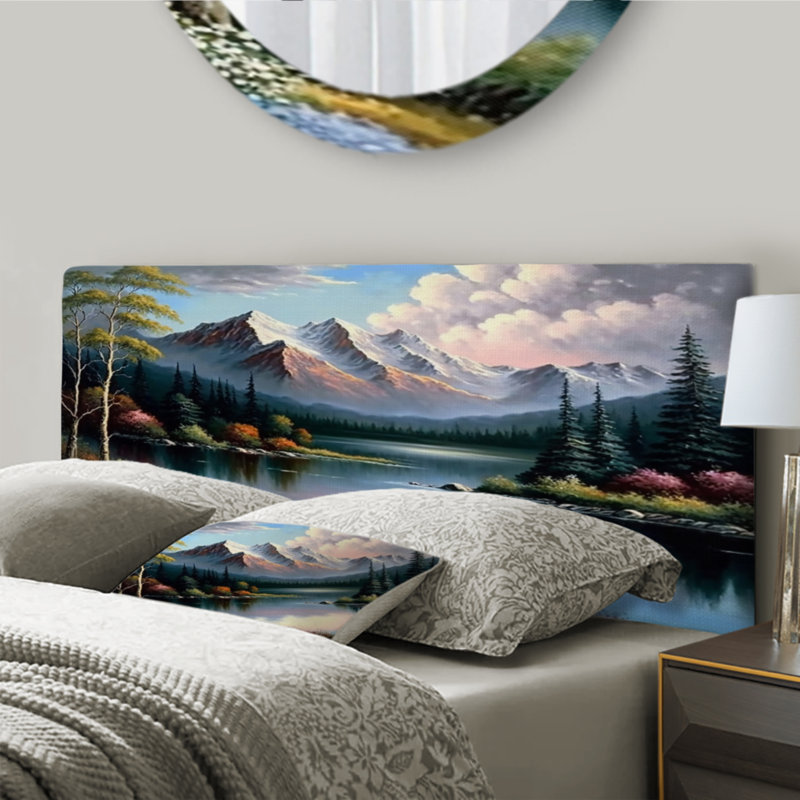 Tête de lit tapissier Kenlin, Grand